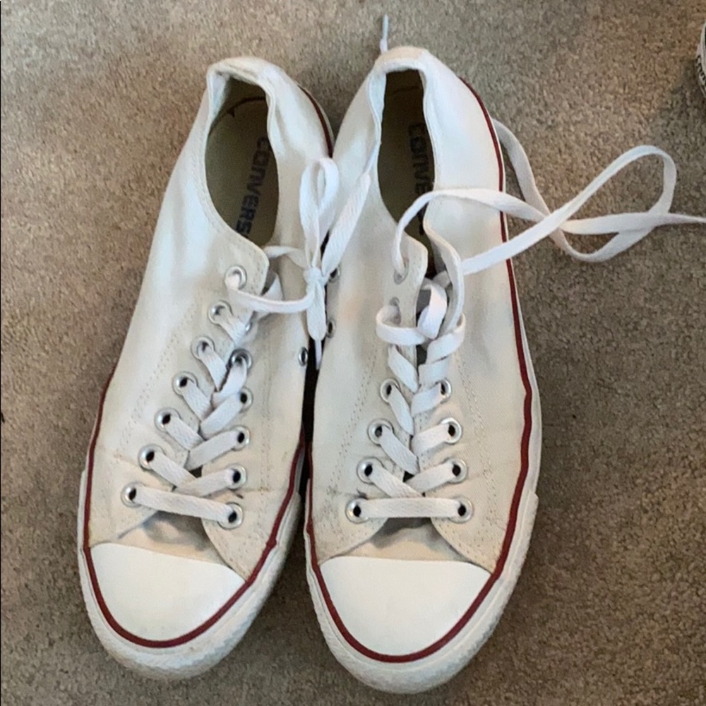 White Low Top